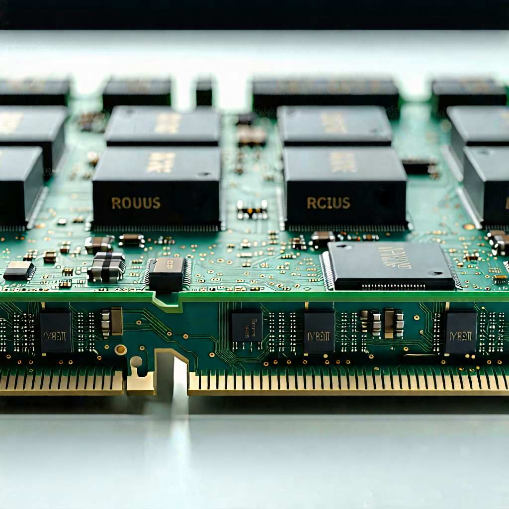 Tech Matte Painting: Close-up of memory module