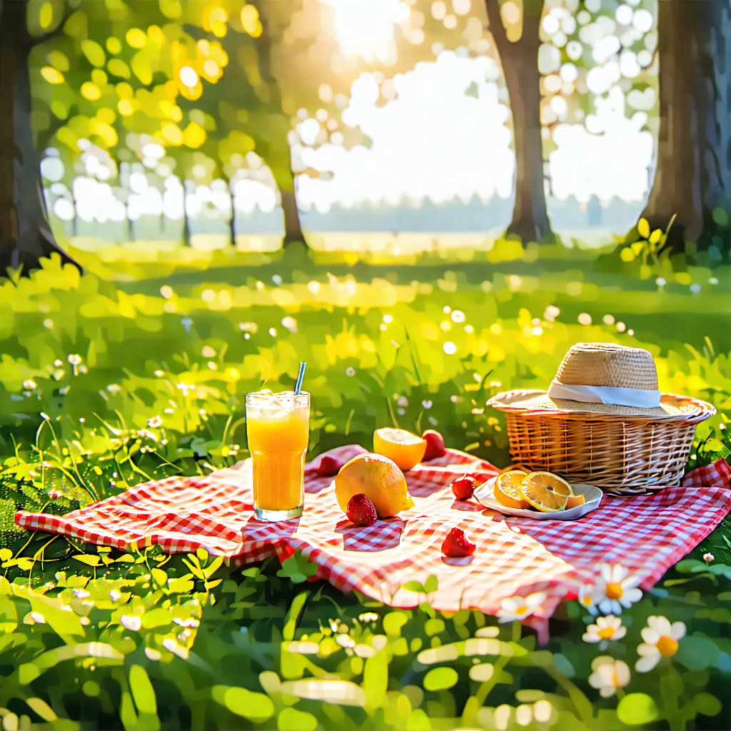 Lifestyle Hdr Photography: Summer Picnic During Spring With Image, There