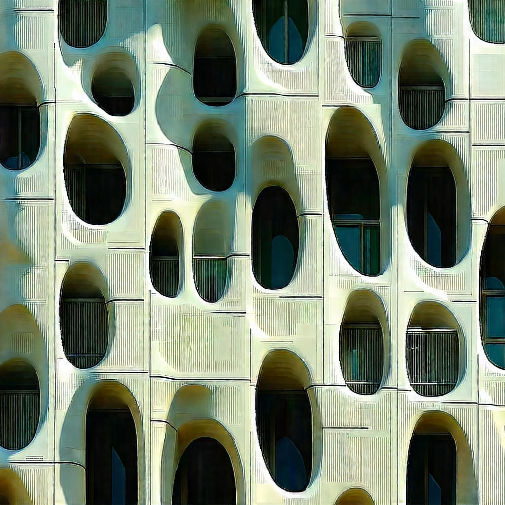 Abstract Architectural Photography: Abstract interpretation of growth patterns