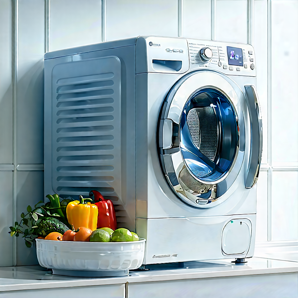 Innovative Smart Appliance Design With White Washing