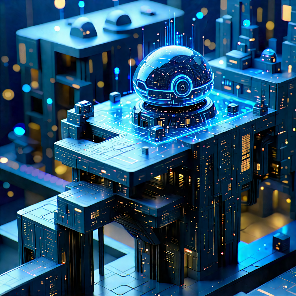 Artificial Intelligence Visualization With Image, There