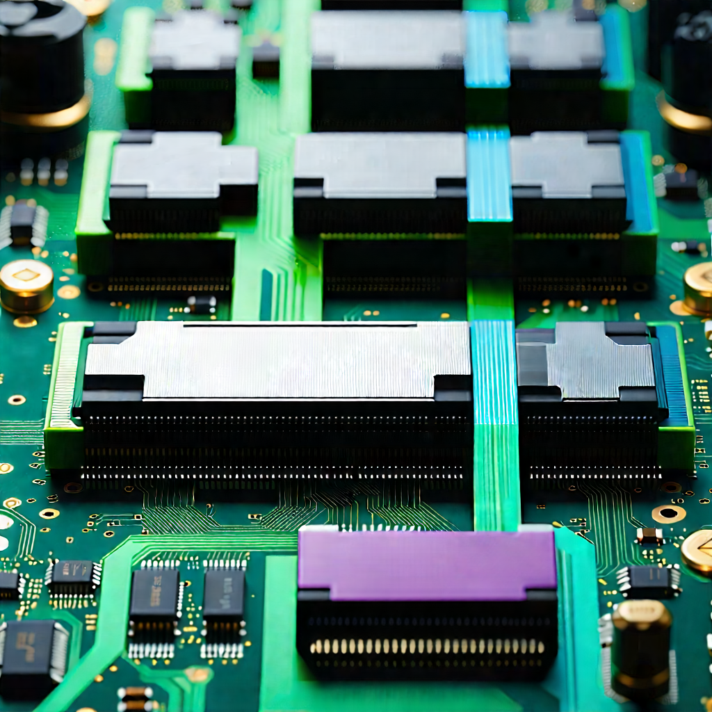 Close-up of memory module