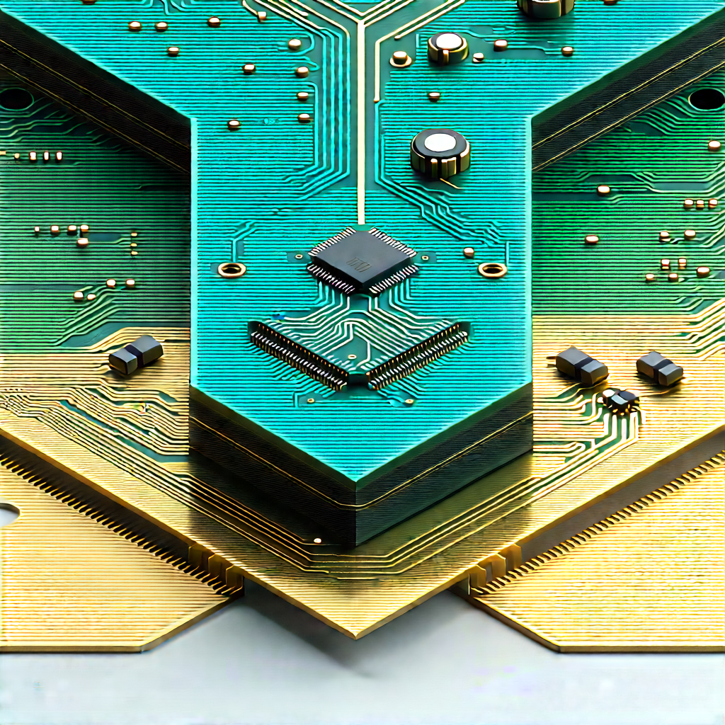 Close-up of electronic circuit