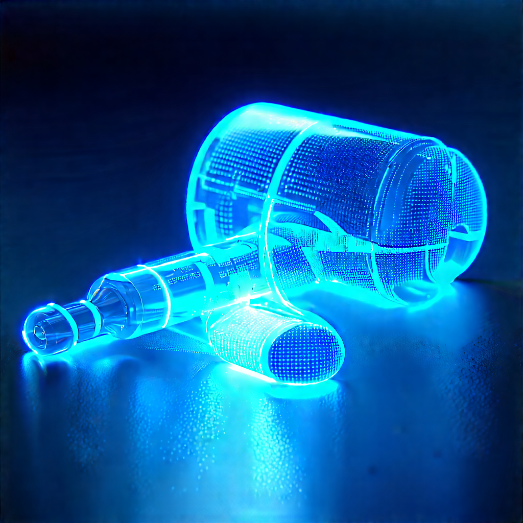 Innovative Medical Technology Design With Blue Light
