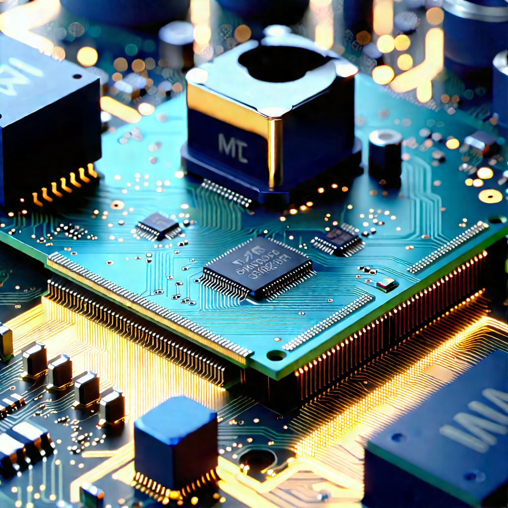 Close-up of memory module