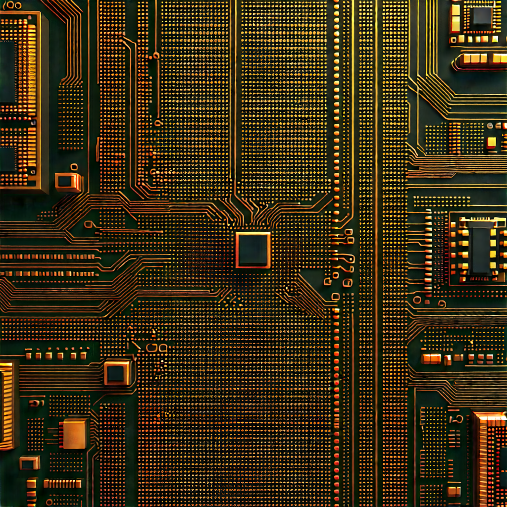 Close-up of sensor array