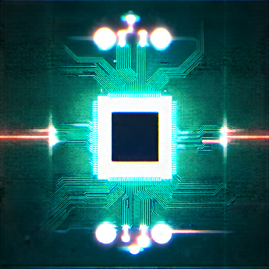 Circuit board with holographic projection