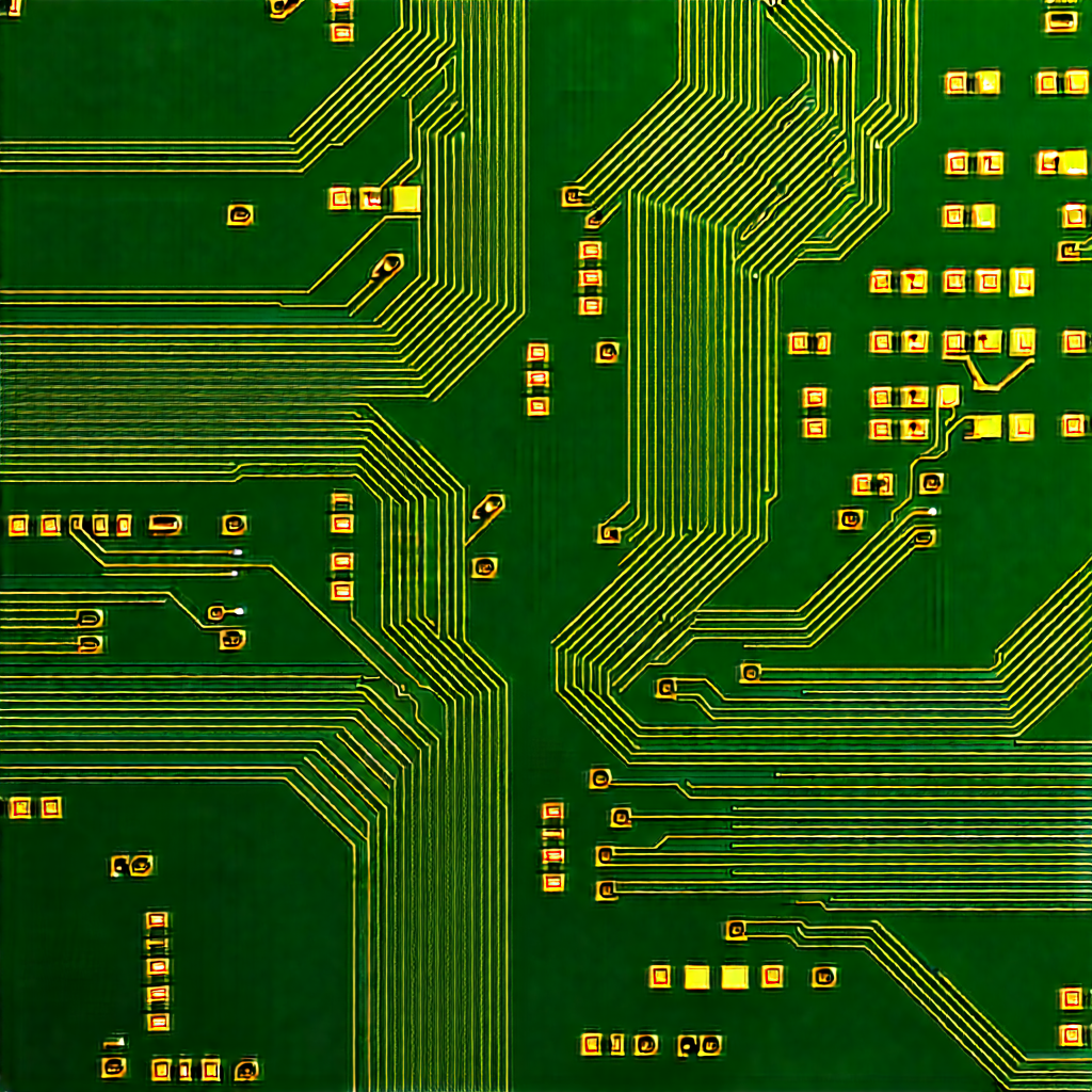 Circuit board with data streams