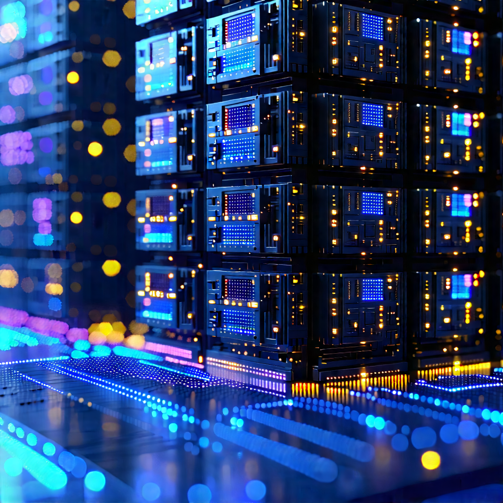 Close-up Of Sensor Array With Large Building