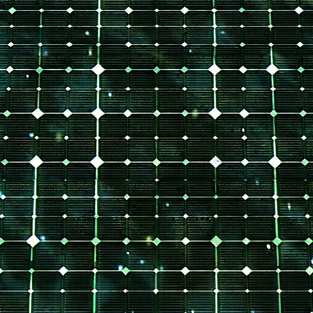 Solar panel with data streams