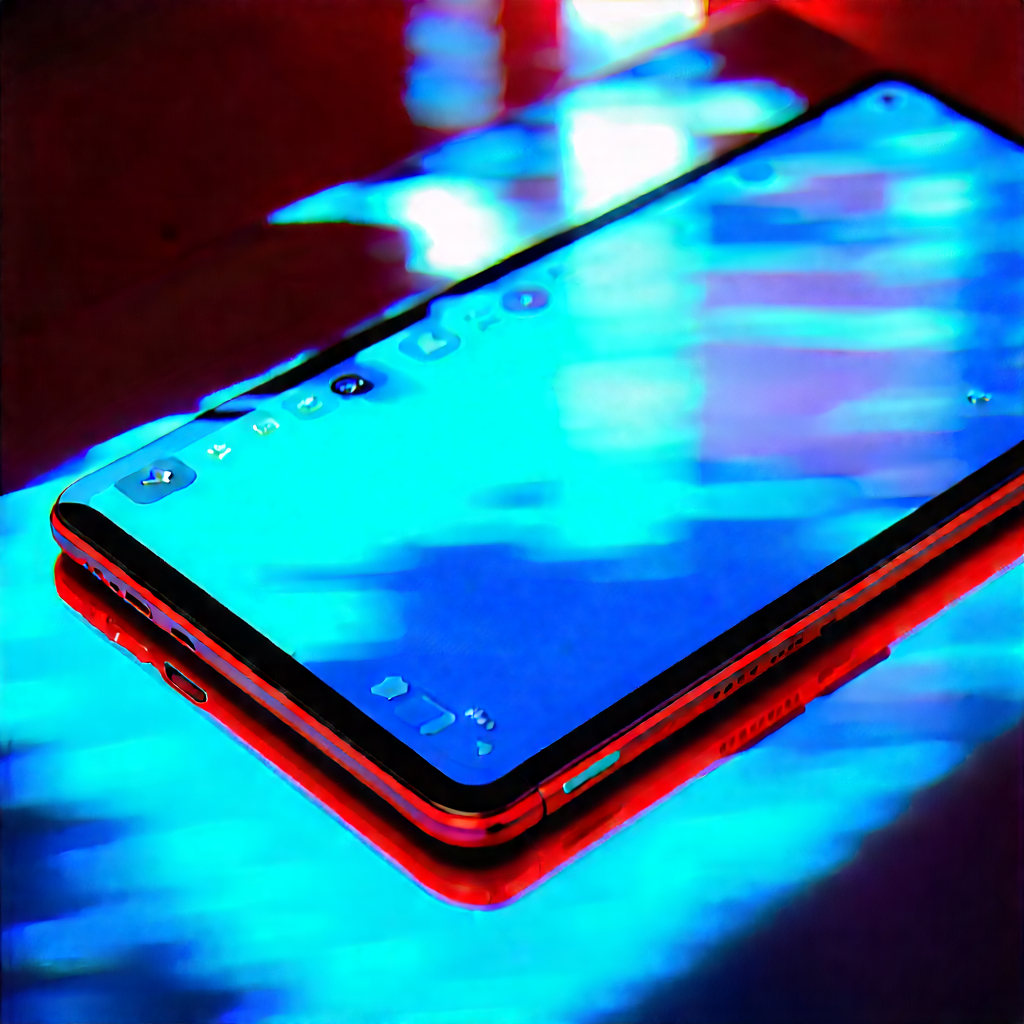 Tablet With Holographic Display With Cell Phone