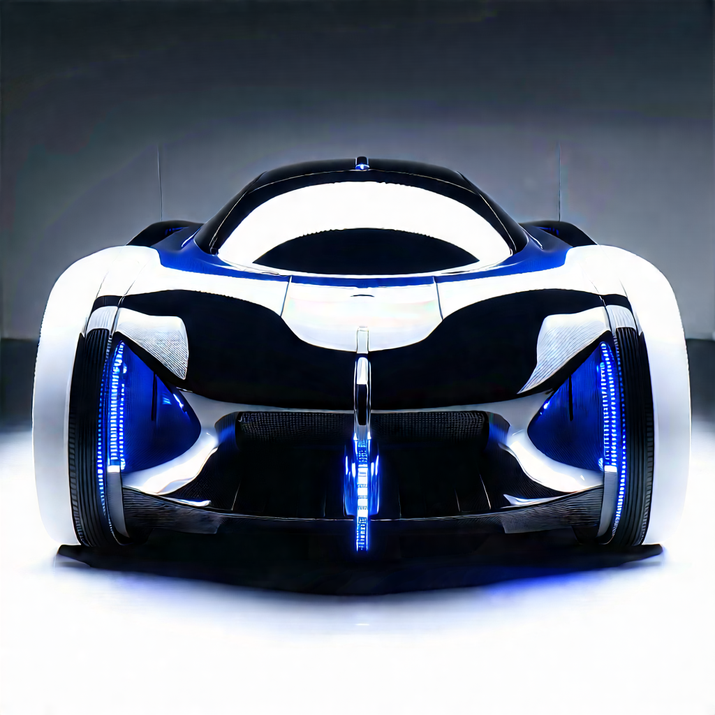 Innovative Electric Vehicle Design With Futuristic Sleek