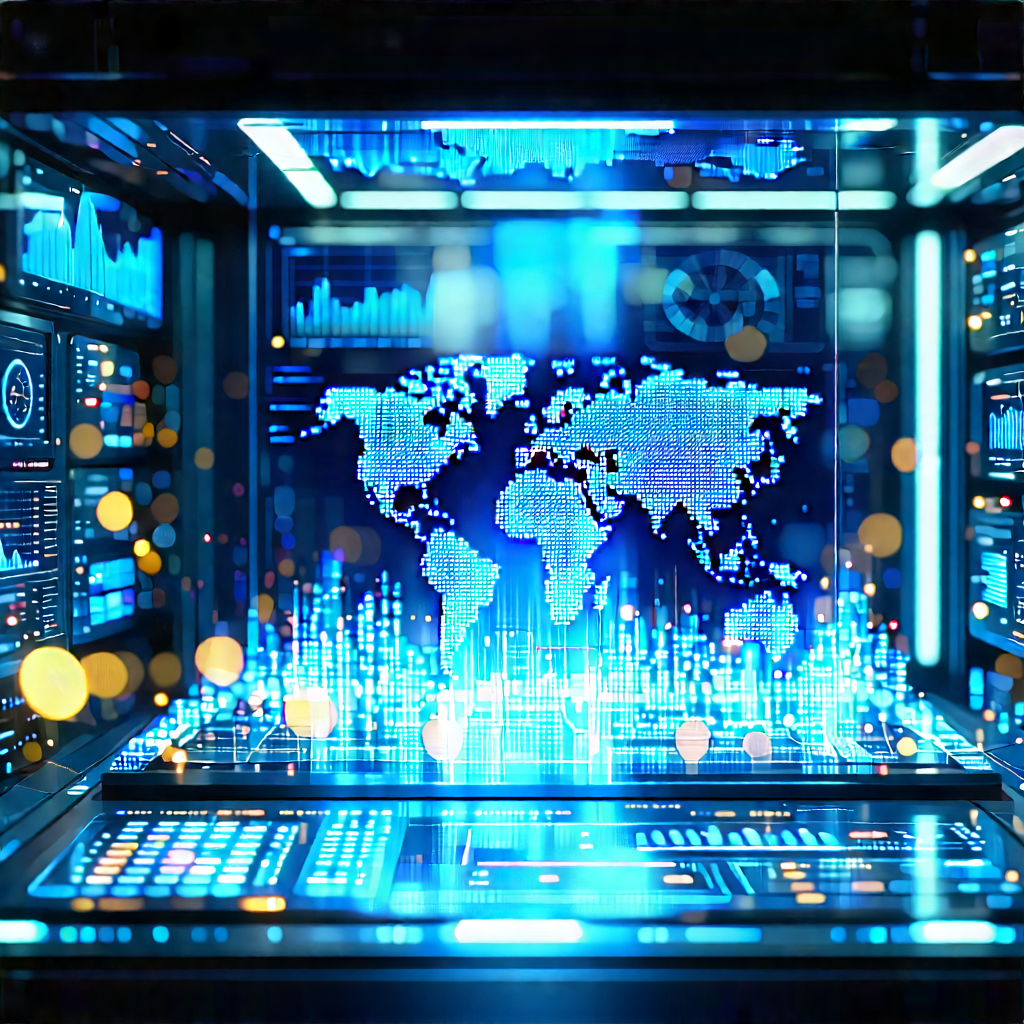 Financial technology in research center