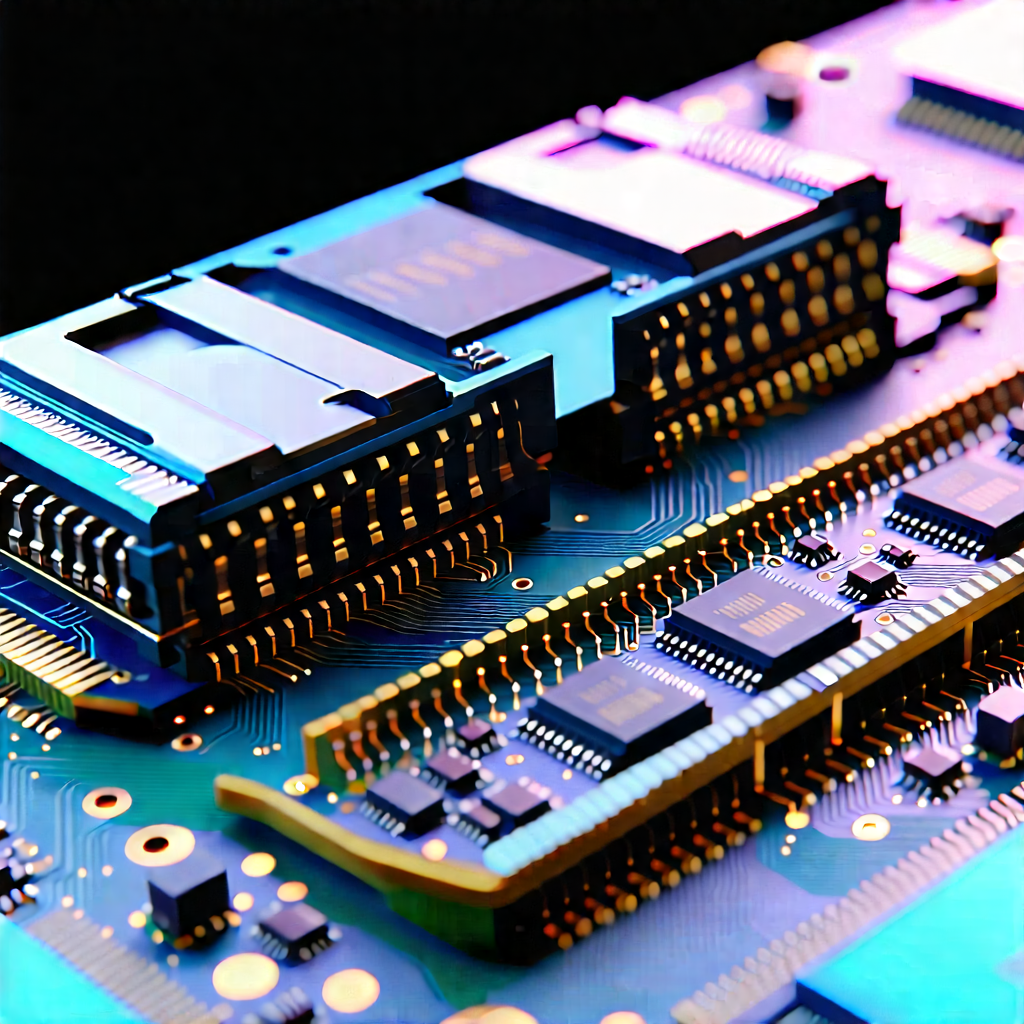 Close-up of memory module