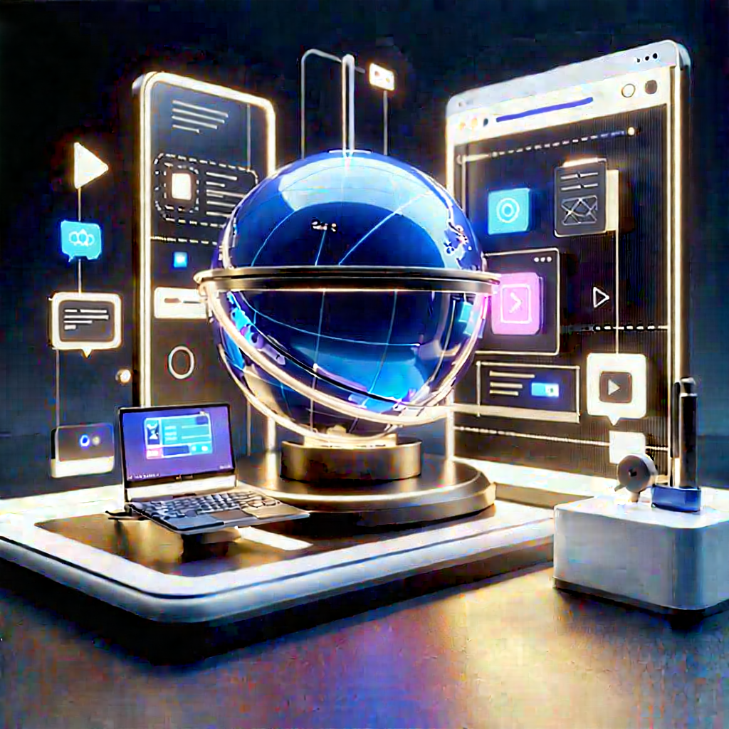 Innovative Communication Tool Design With Large Globe,