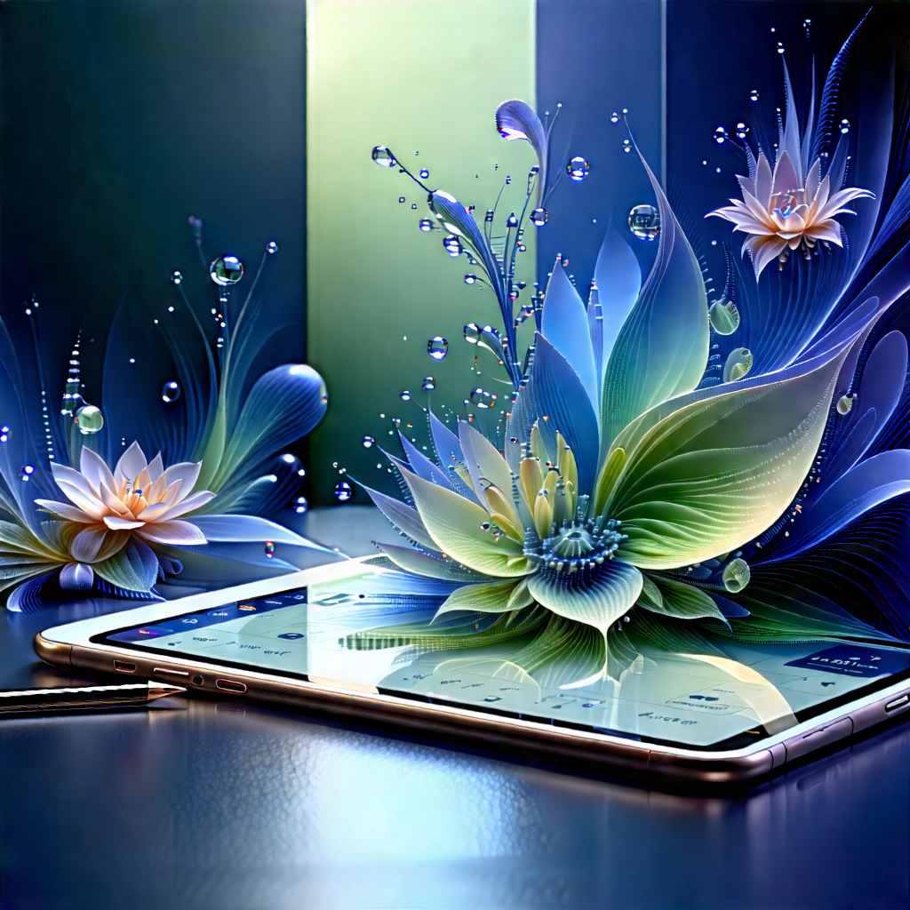 Tablet With User Interface With Tablet Computer