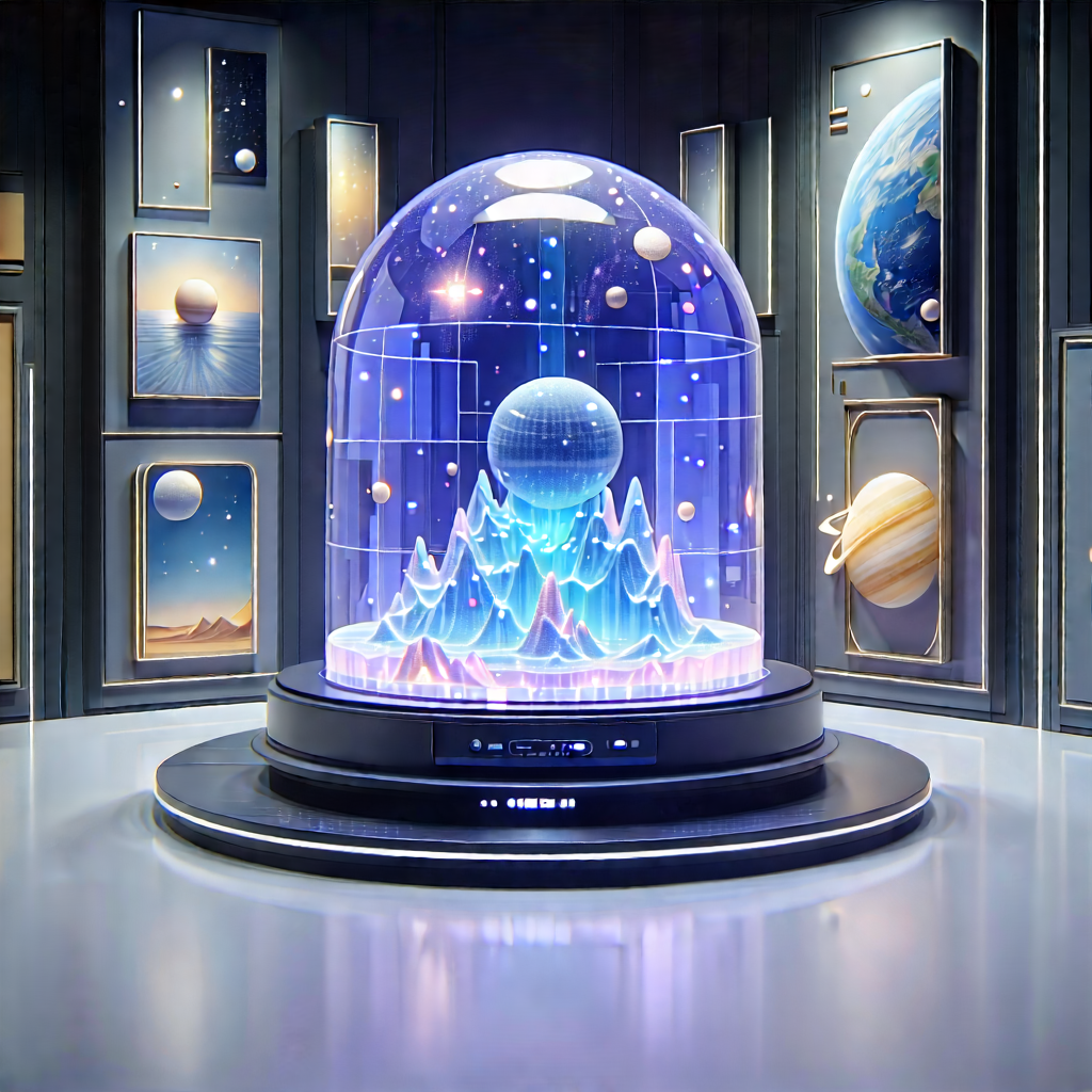 Entertainment Technology In Research Center With Image, There