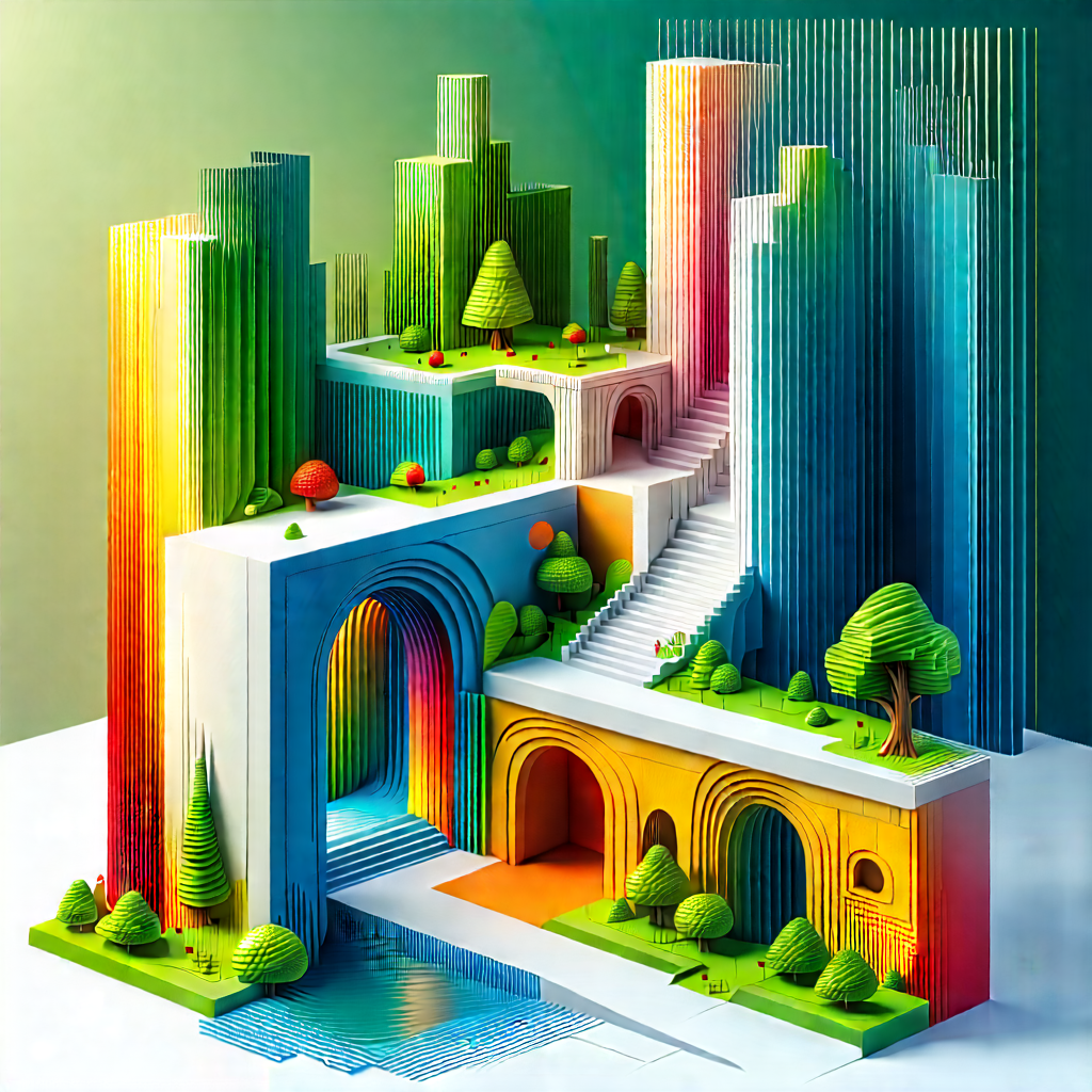Machine Learning Visualization With Three-dimensional Model