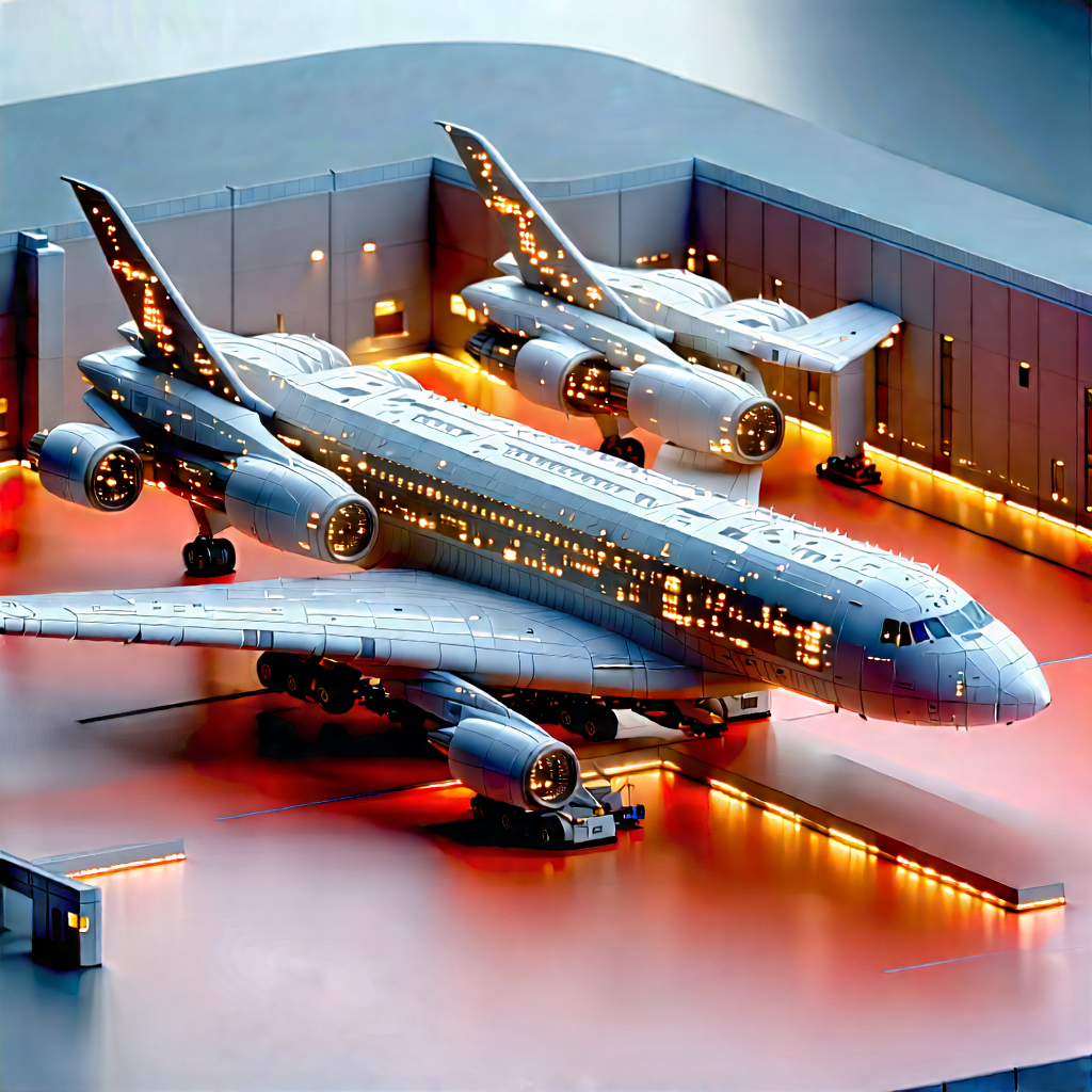 Aerospace technology in research center