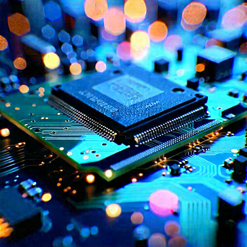 Close-up of memory module
