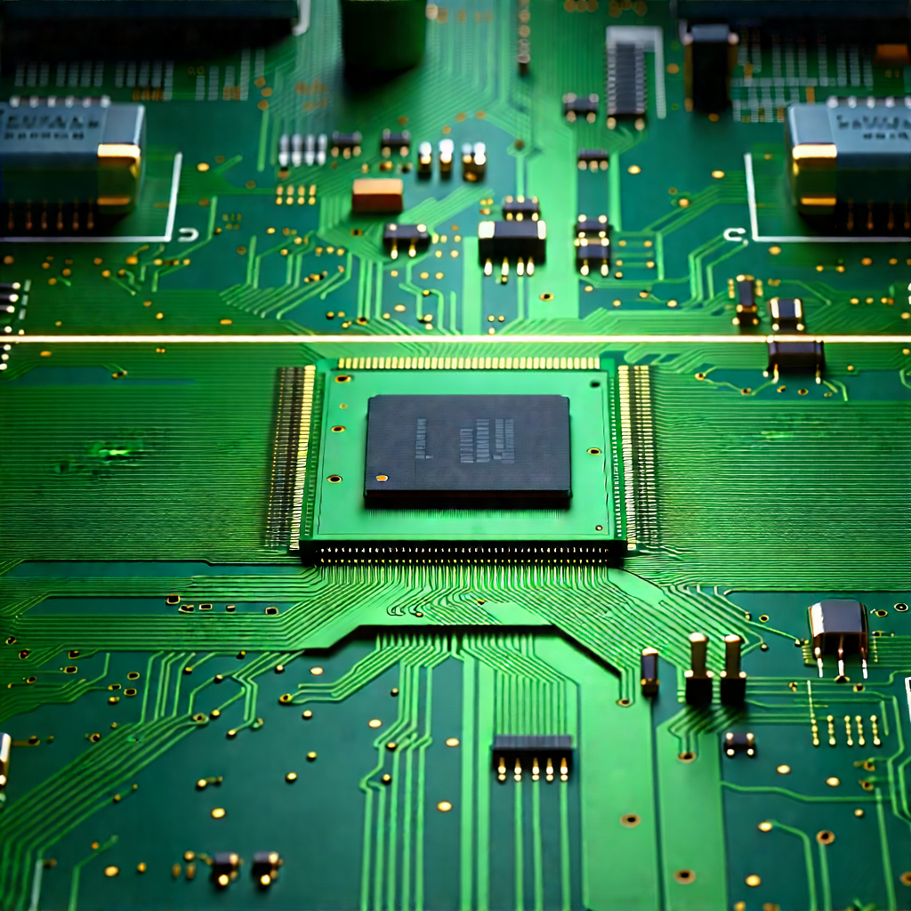 Circuit board with laser scanning