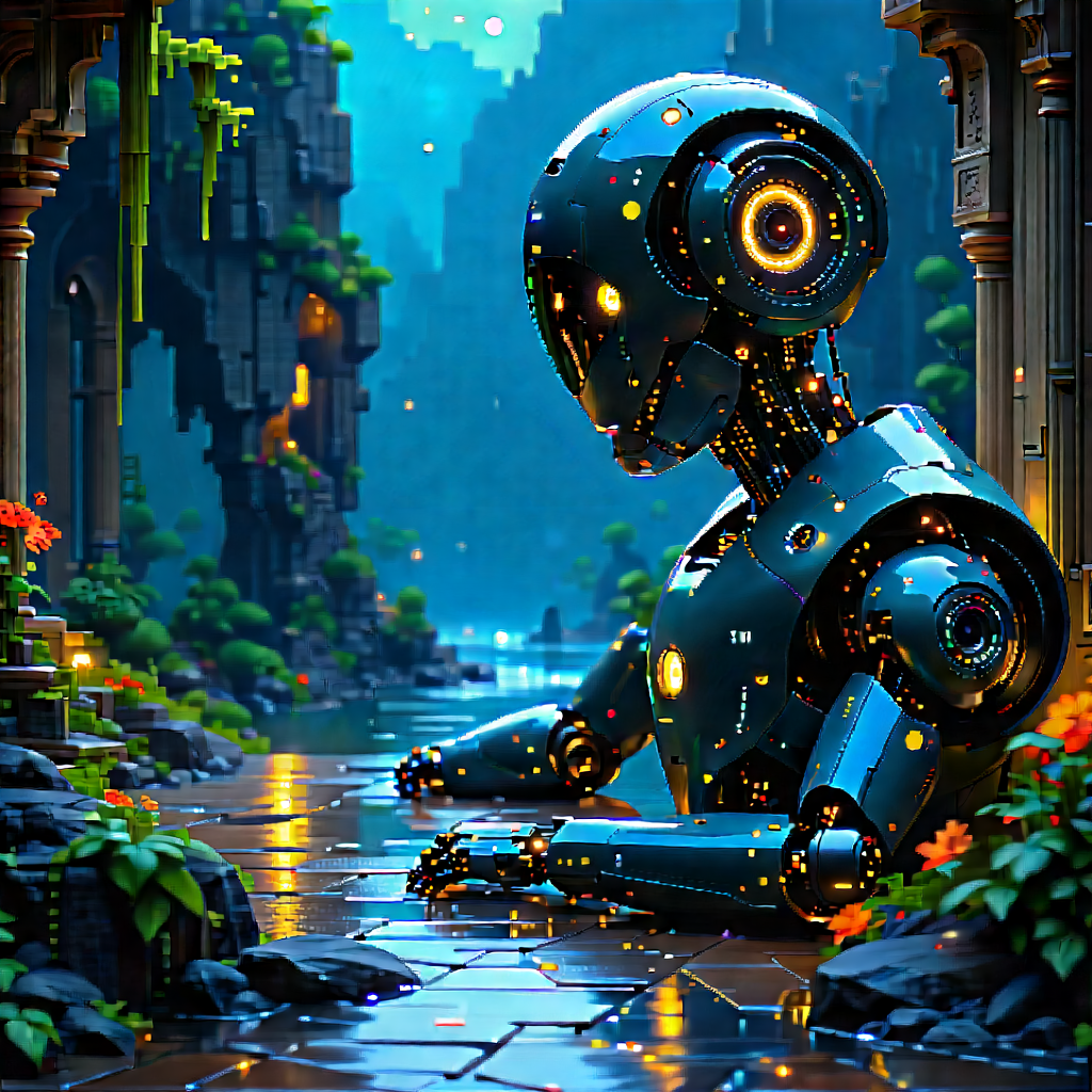 Artificial Intelligence Visualization With Image, There