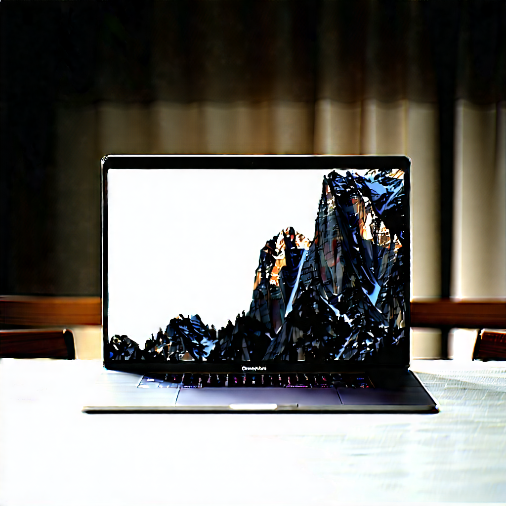 Laptop With Streaming Content With Laptop Computer