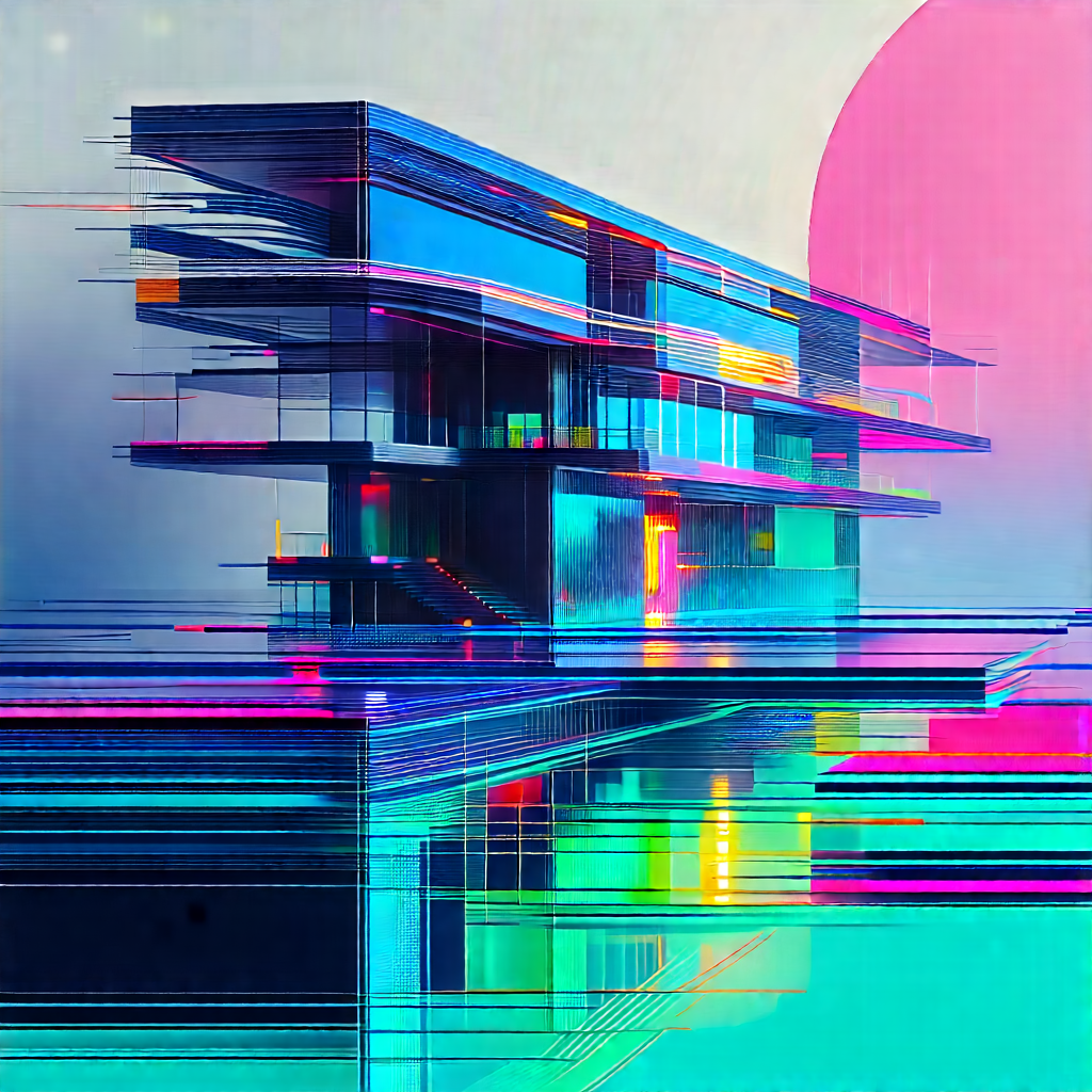 Innovative Renewable Energy Design With Large, Colorful
