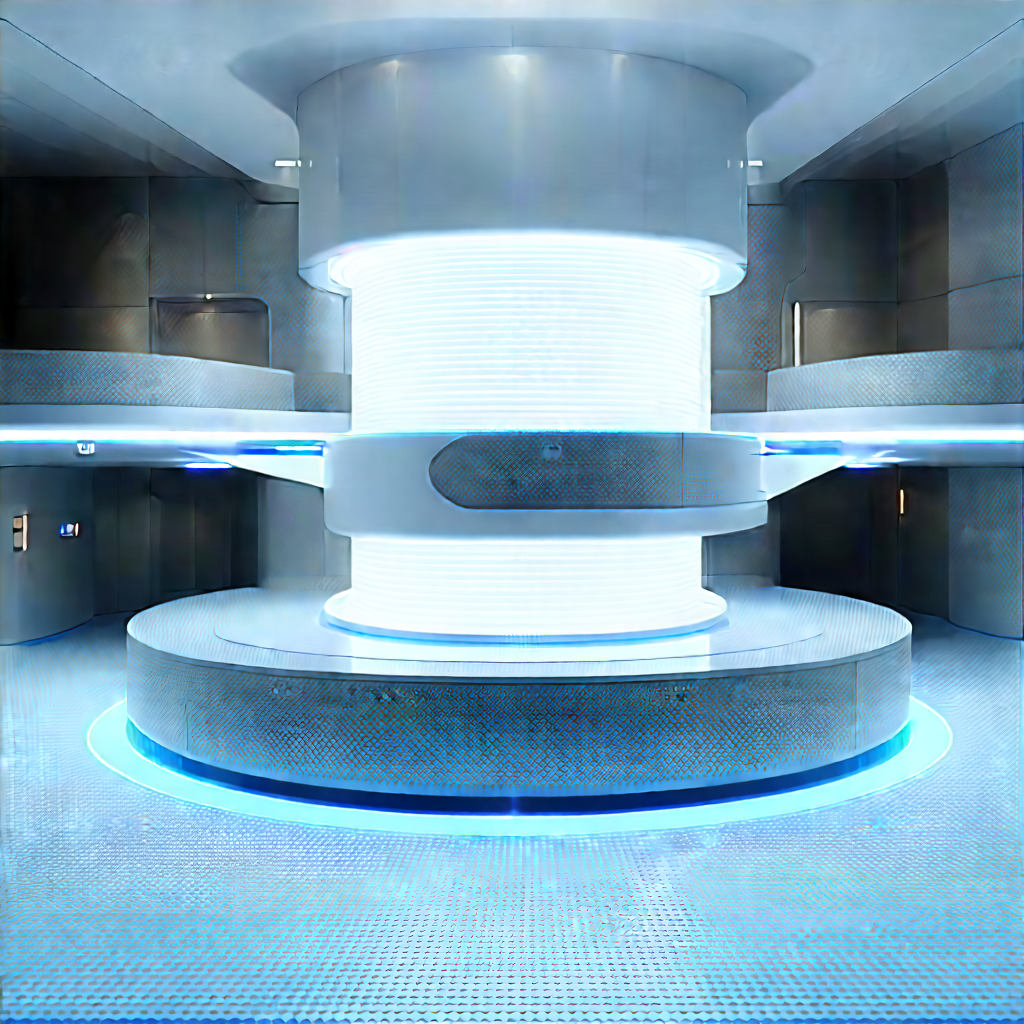 Futuristic Innovation Hub With Large, Modern