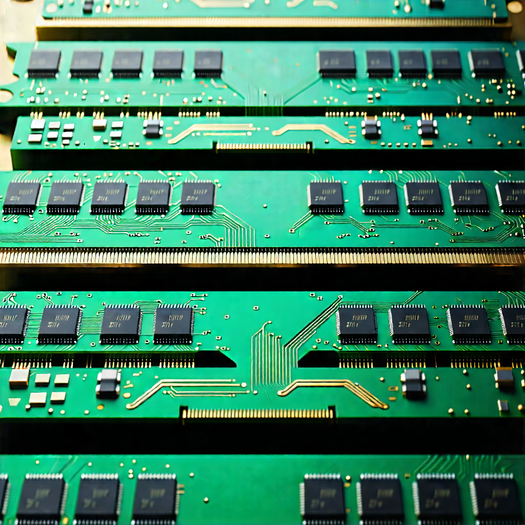 Close-up of memory module