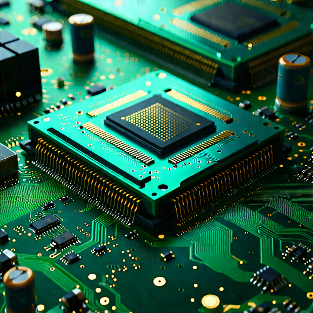 Close-up of memory module