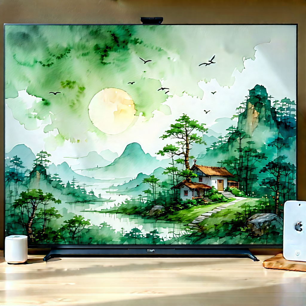 Smart Home (device:1.12) With User Interface With Large Flat
