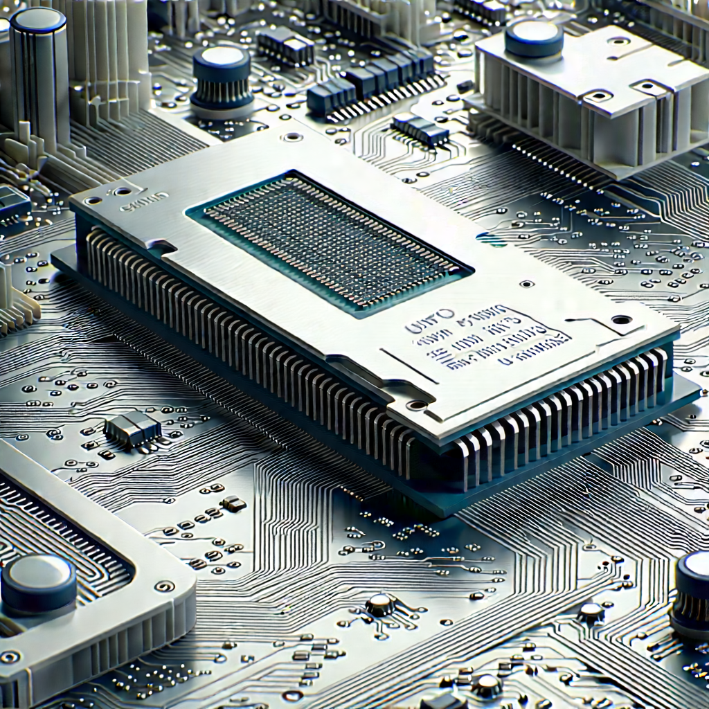Close-up of electronic circuit