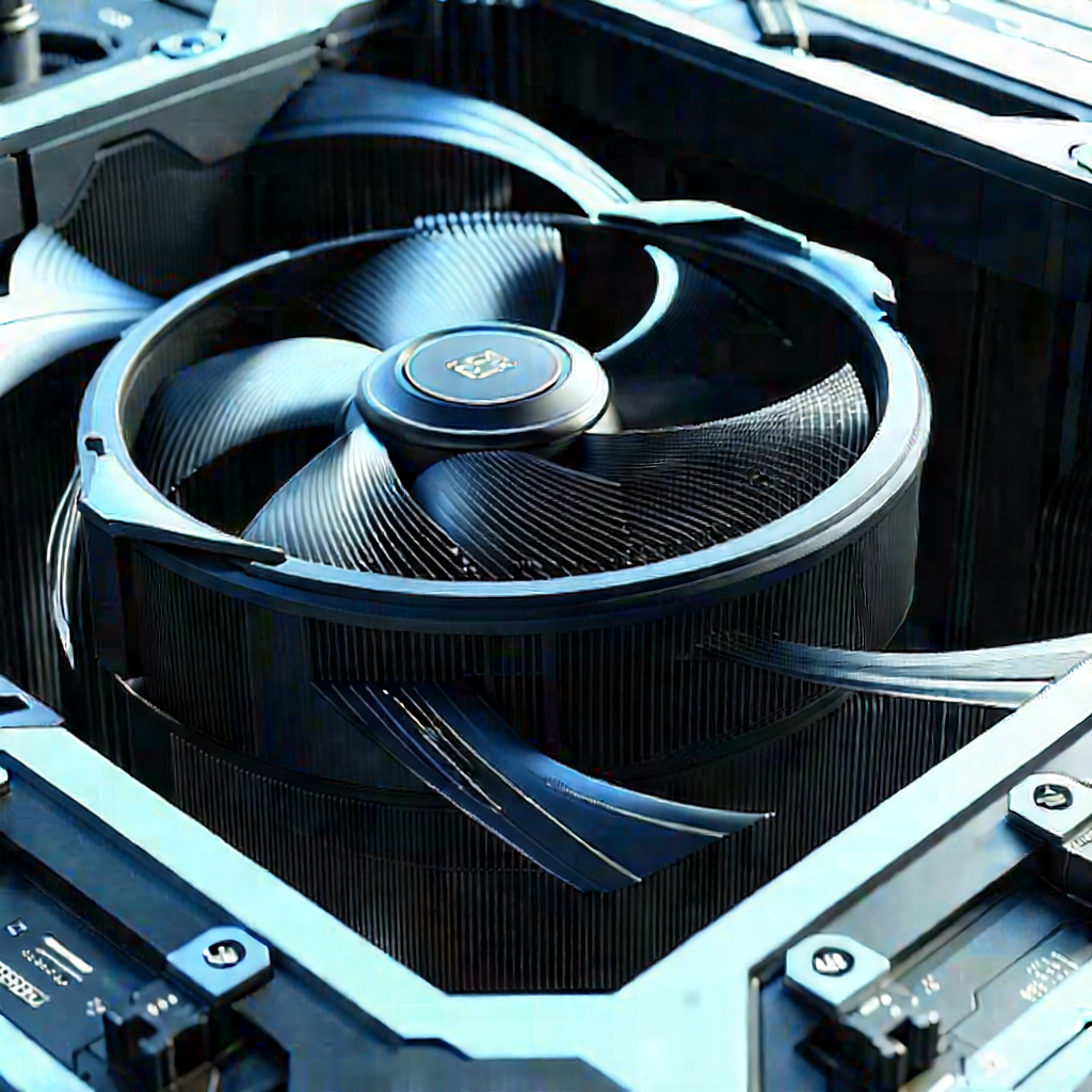 Close-up of cooling system