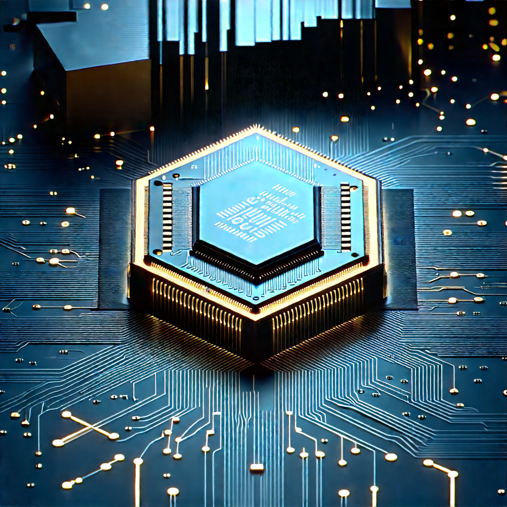 Microchip with data streams