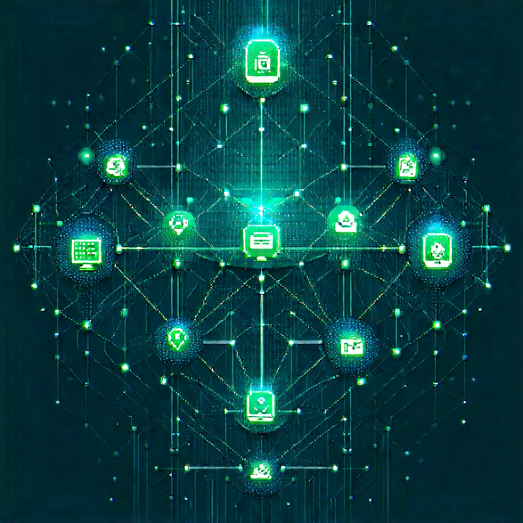 Blockchain network visualization