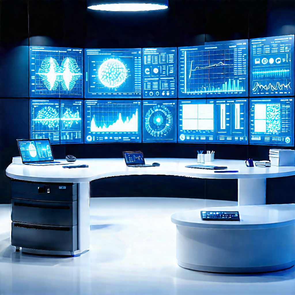 Healthcare technology in tech office