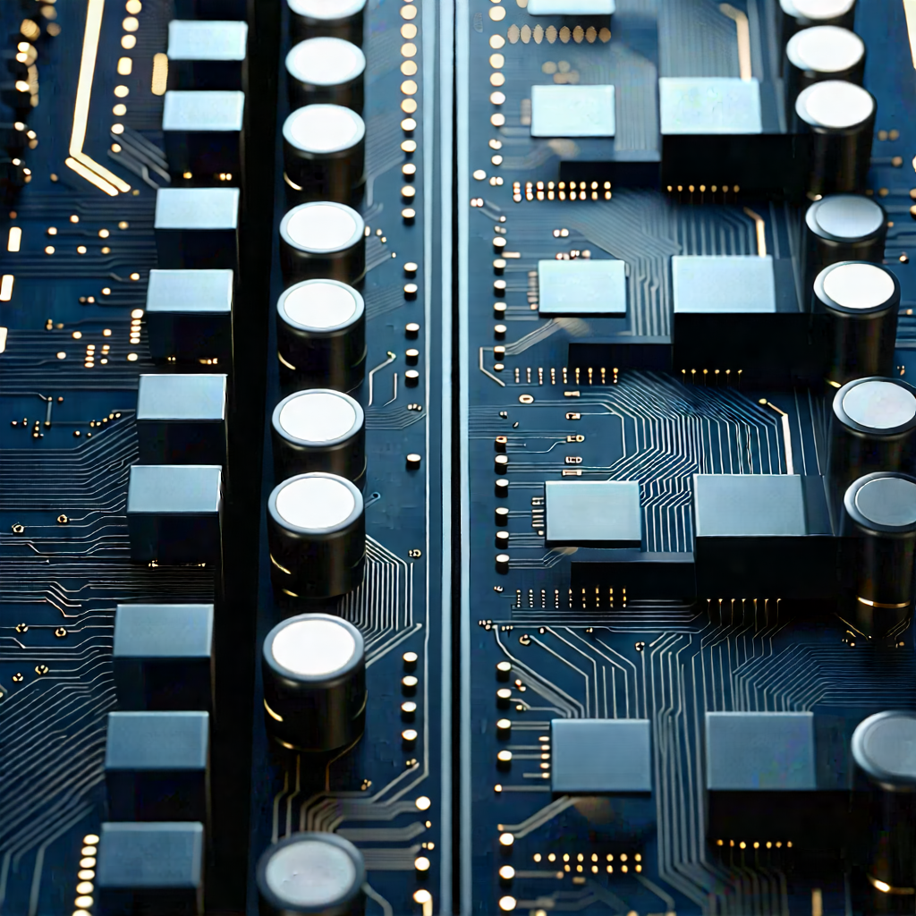 Close-up of sensor array