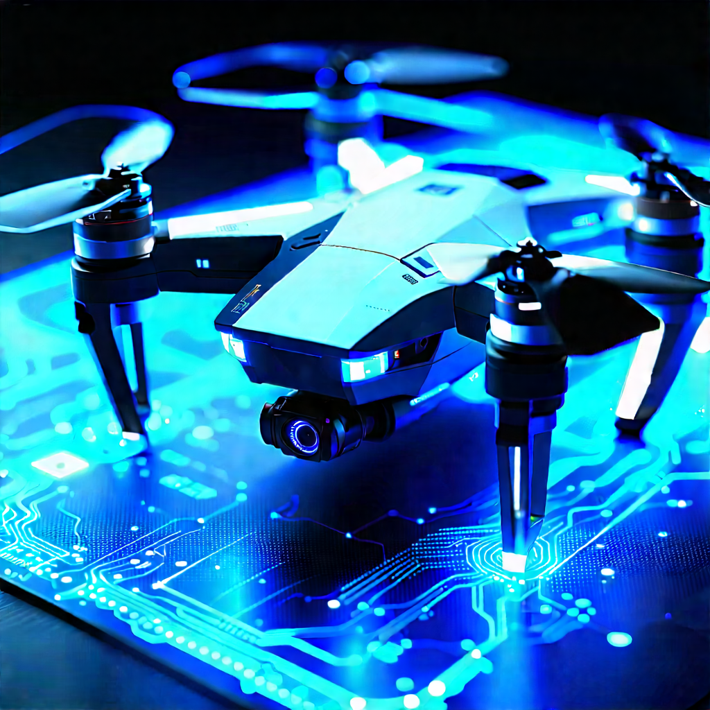 Drone with user interface