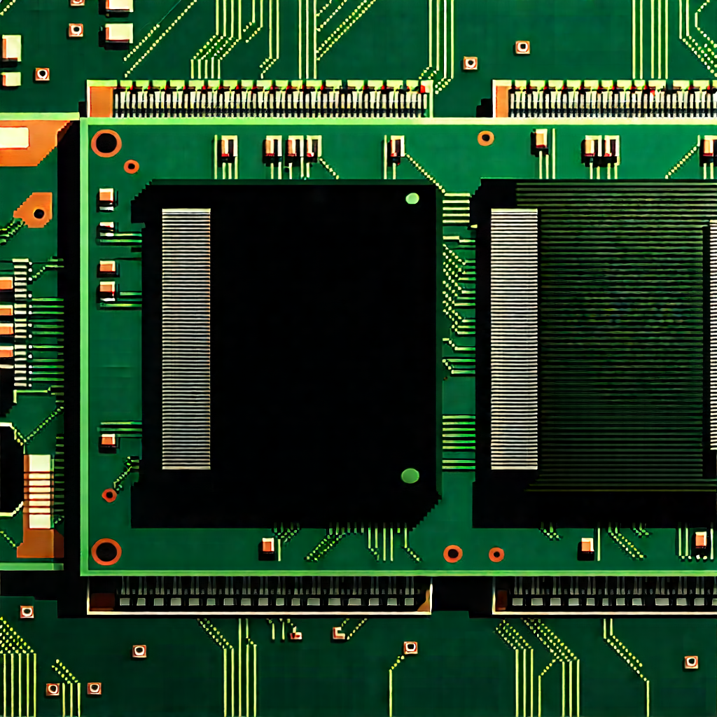 Close-up of memory module