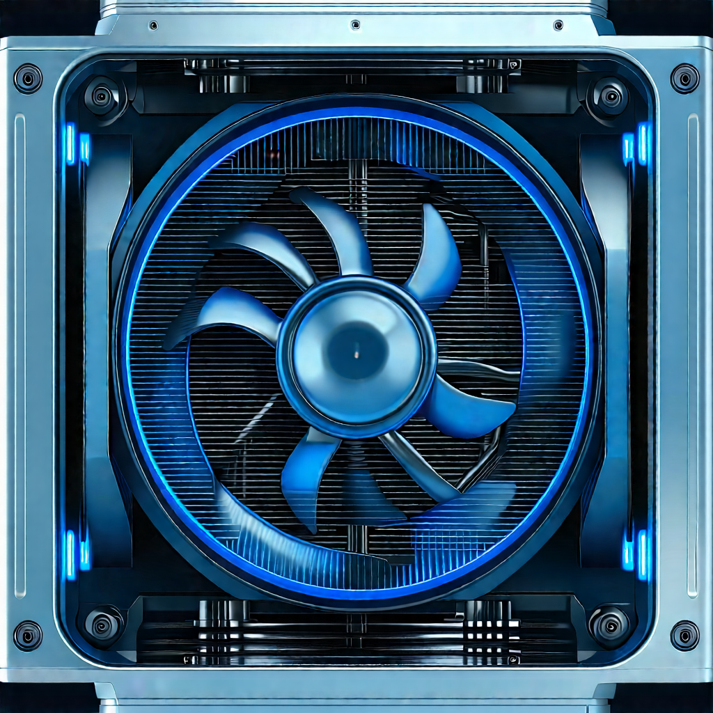 Close-up of cooling system