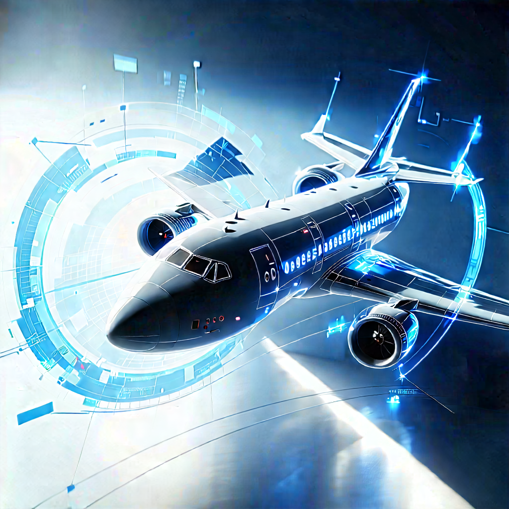 Aerospace technology in tech office