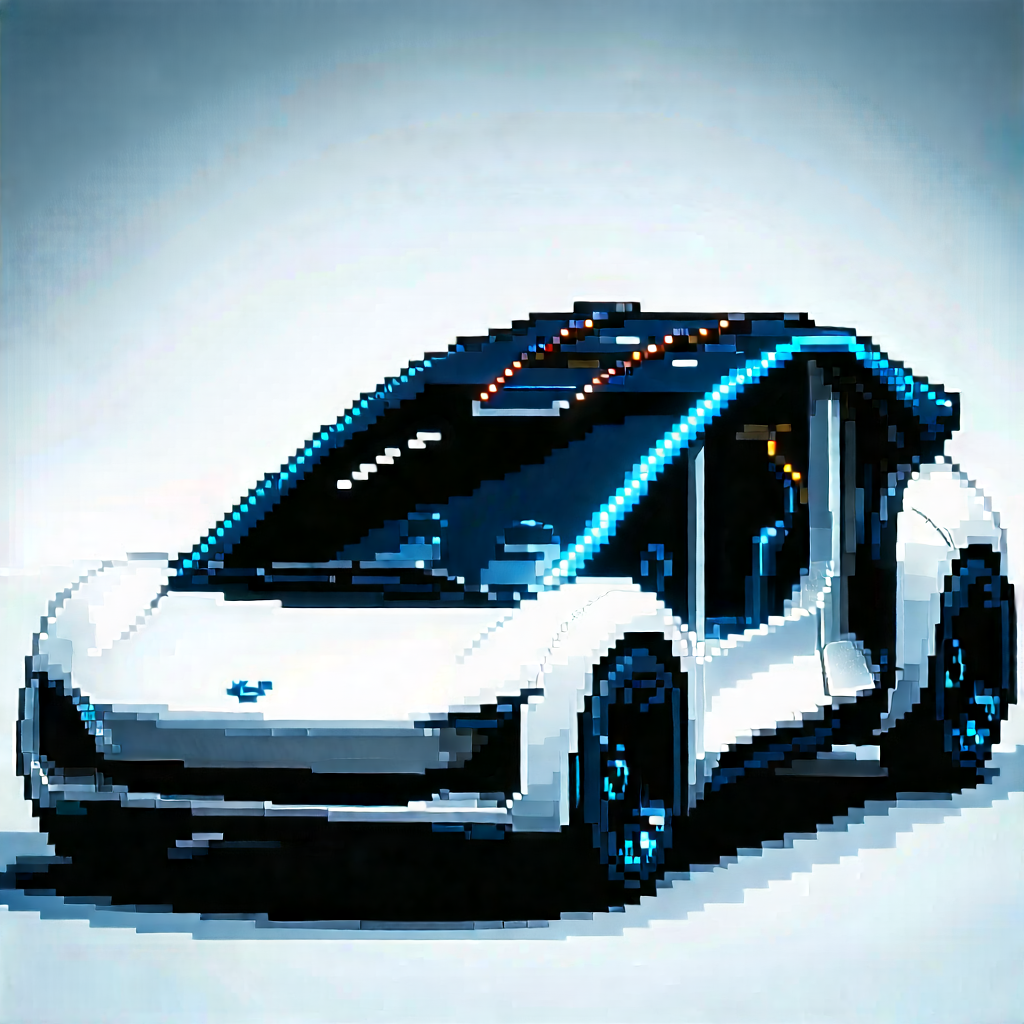 Innovative Electric Vehicle (design:1.1) With Computer-generated (cgi)