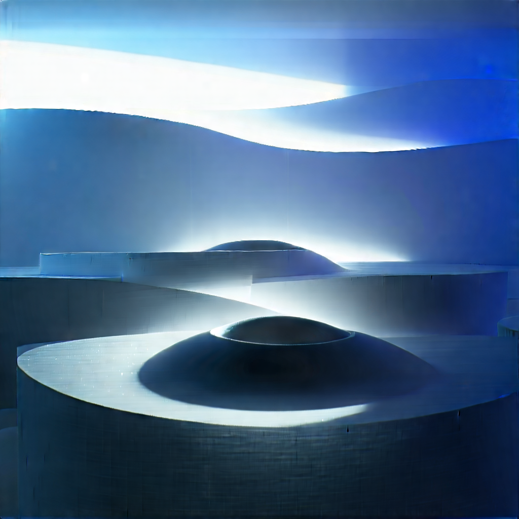 Conceptual Representation Of Simplicity With Large, Curved