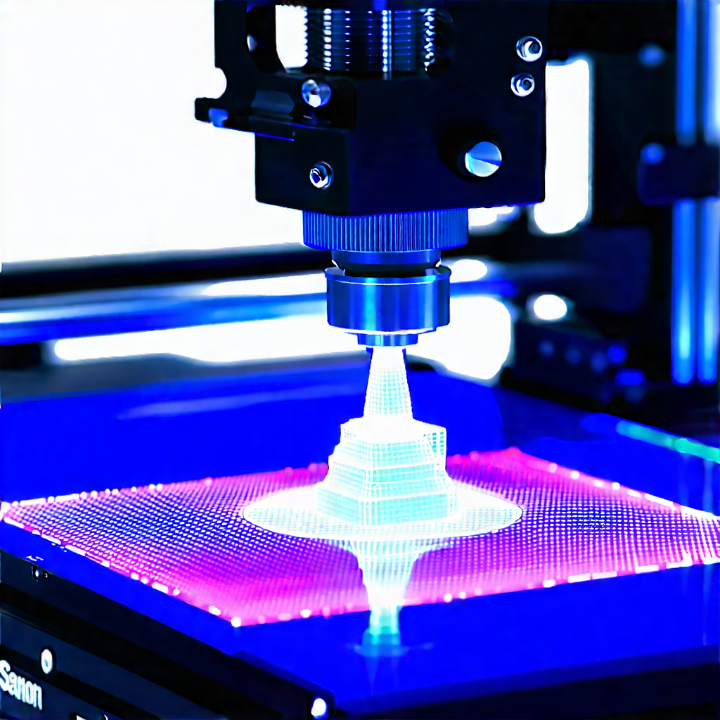 3d printer with holographic projection