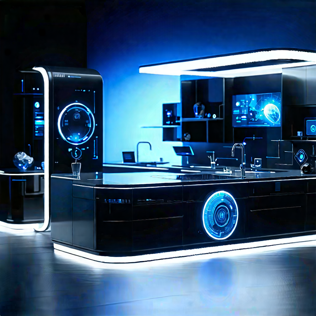Innovative Smart Appliance Design With Modern Kitchen