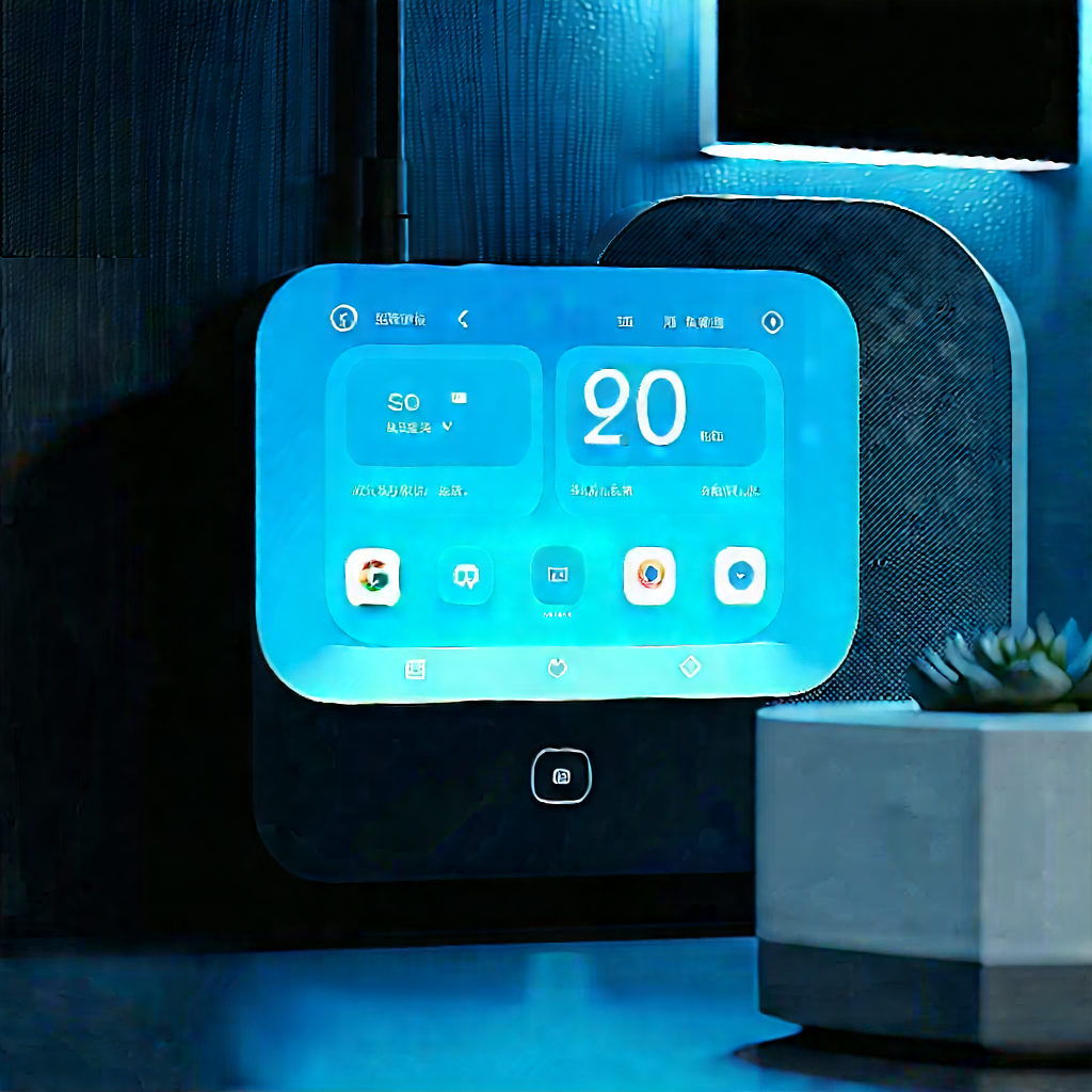 Smart Home Device With User Interface With Small, Square-shaped