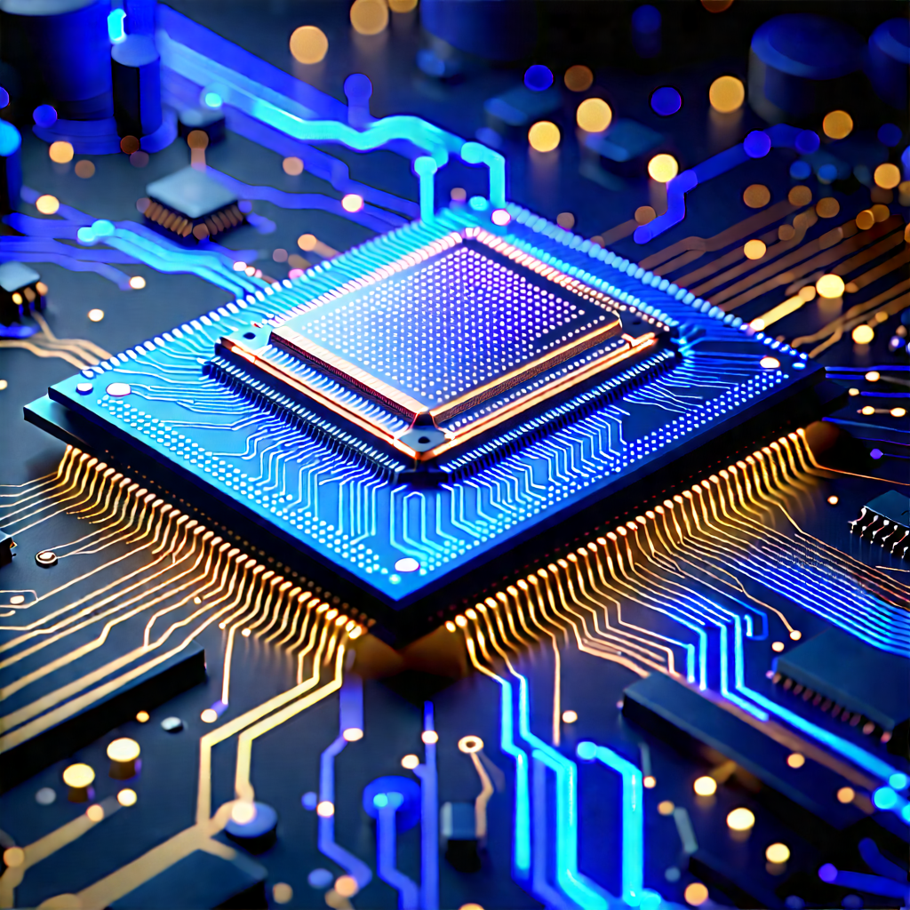 Microchip with data streams