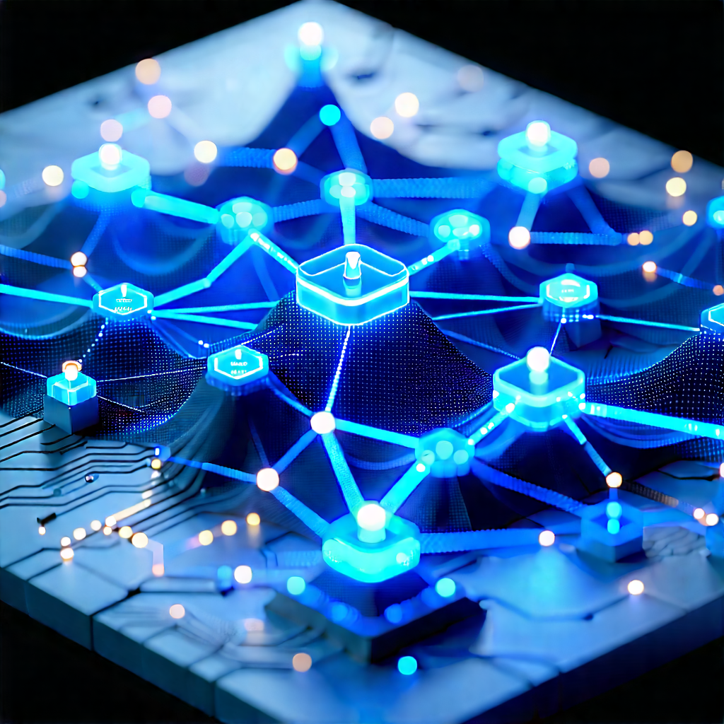 Blockchain network visualization
