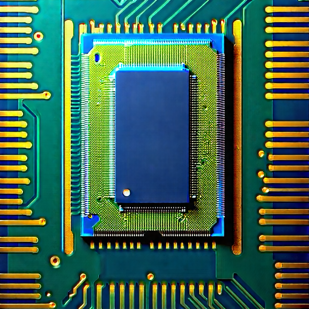 Close-up of memory module